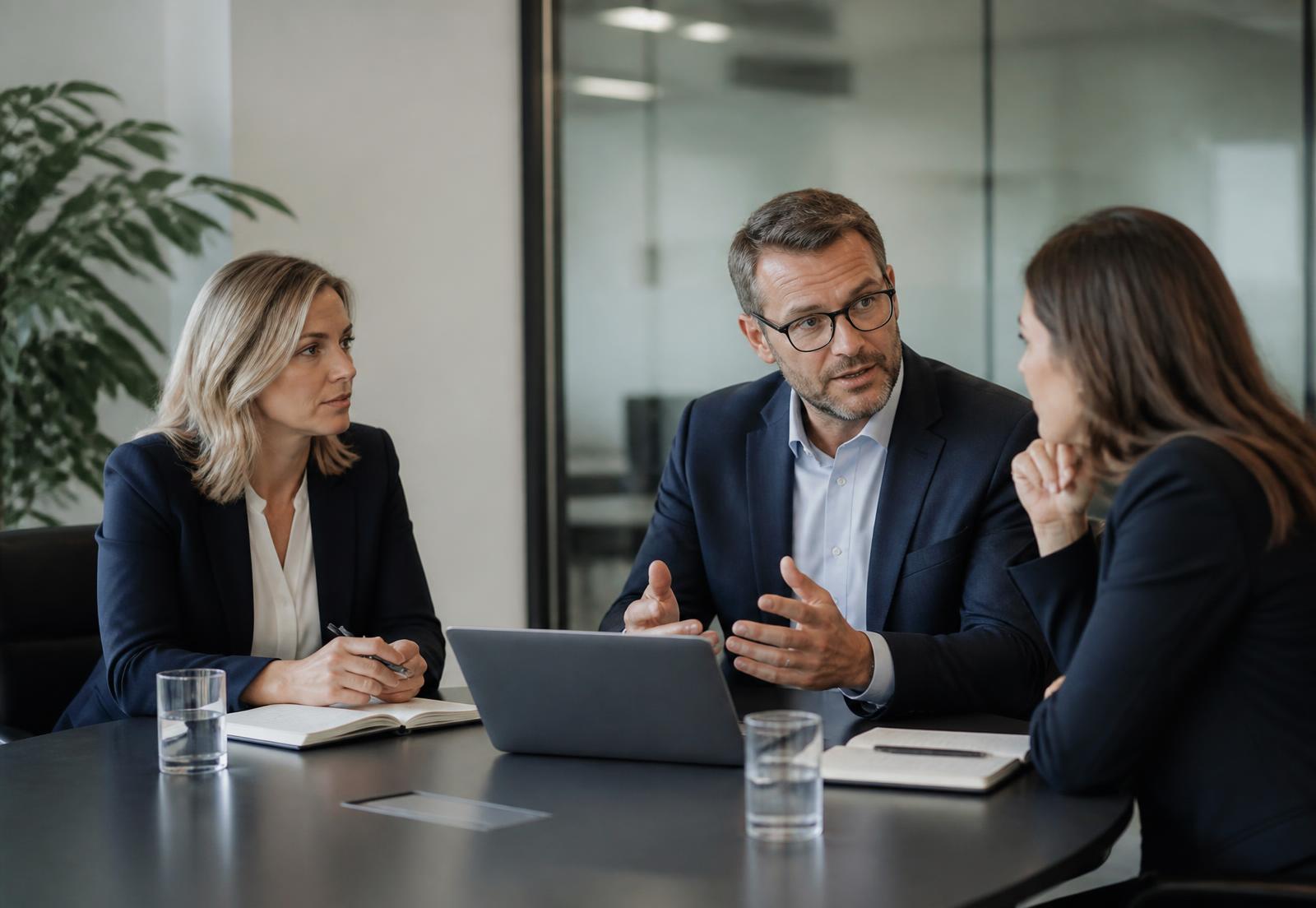 Professional services and consultancies team at work in the UAE